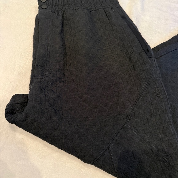 Free People FP Movement Flipside Quilted Pants Black Athleisure Loungewear - Picture 6 of 11